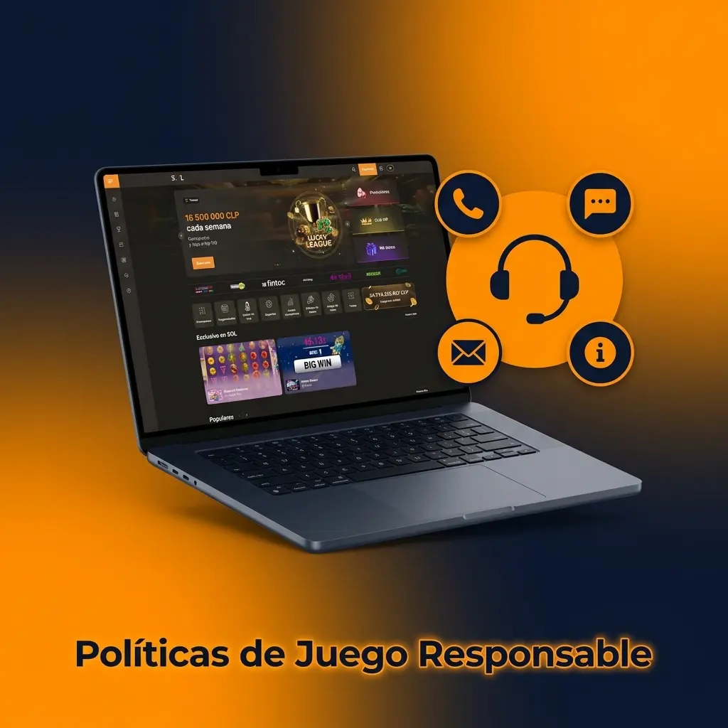 Políticas de Juego Responsable con recursos para fijar límites, descansos y apoyo seguro.